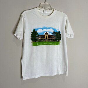 Vintage 1975 Arizona Wildcat Historical Main Building in Tucson Campus.  RARE